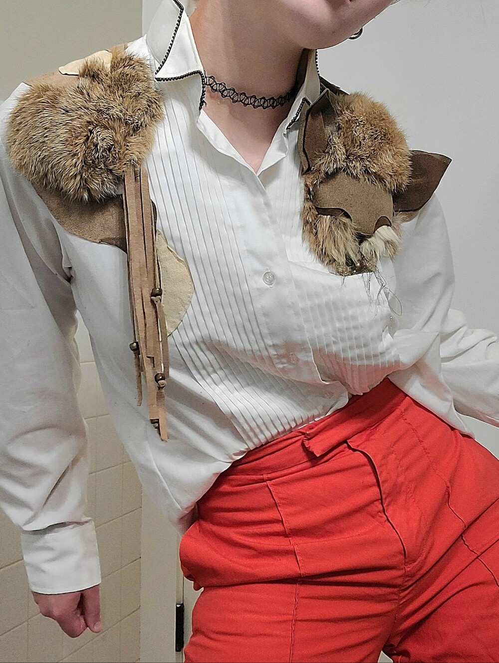 fox button down